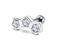 Beautiful Crystal Ear Piercing TIP-2743